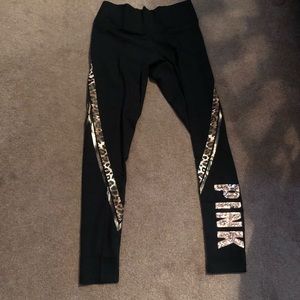BRAND NEW Victoria Secret Pink cheetah yoga pants.